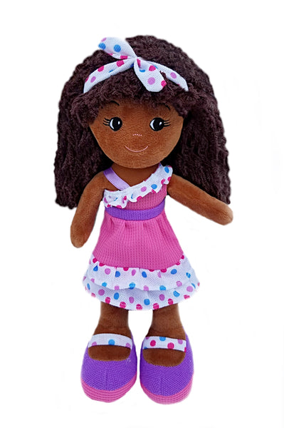 Elana Pink Ruffles Baby Doll