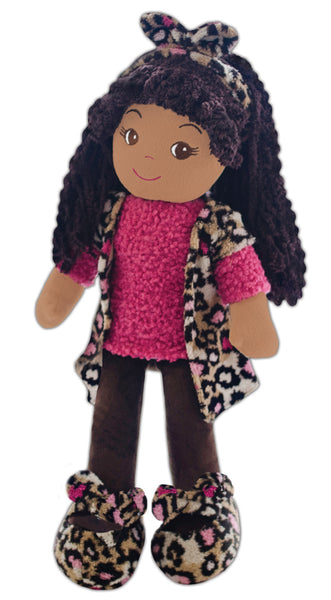 Emme Pink Leopard Toddler Doll
