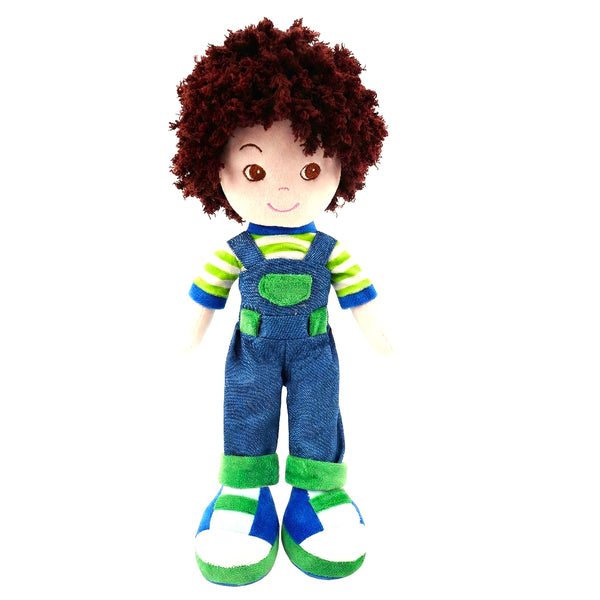 Cedric Fun Overalls Boy Doll