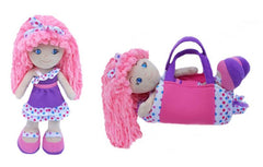 Polka Dot Purse with Leila Ruffles Doll- sale!